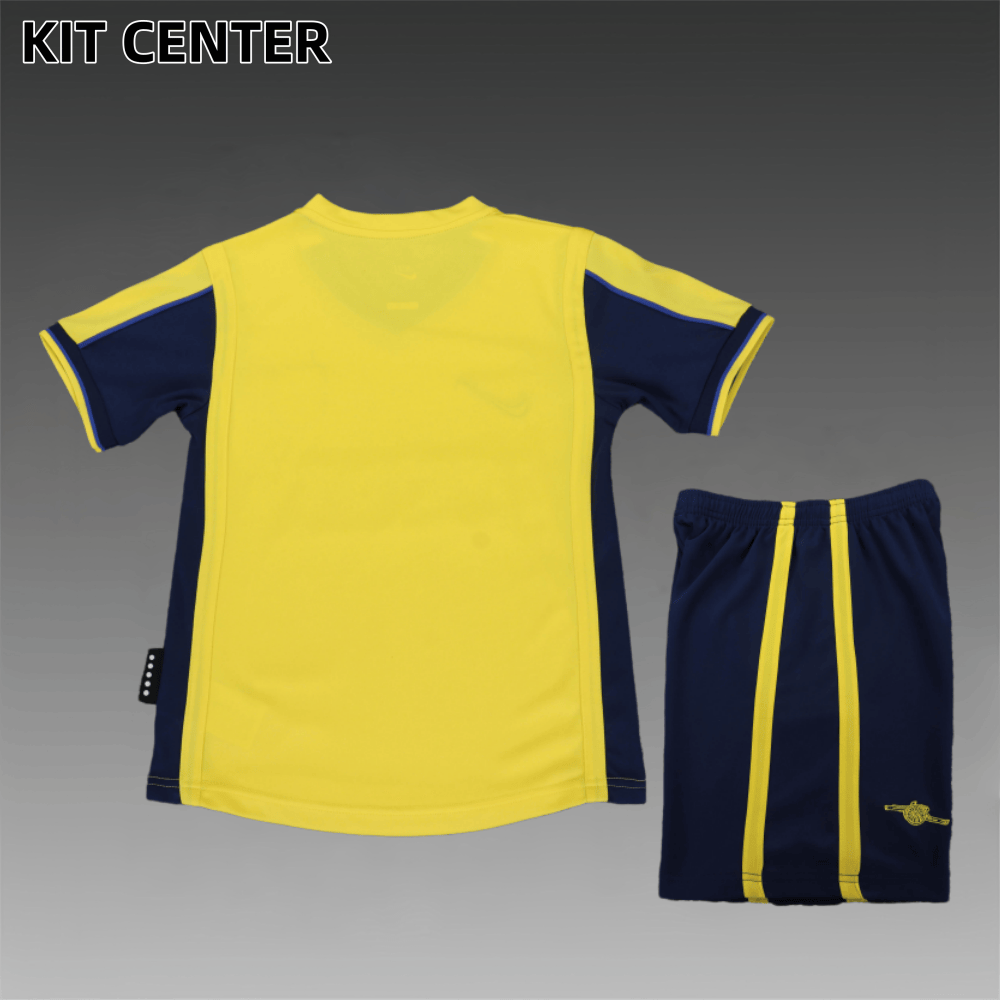00/01 Arsenal Away Retro Football Shirt (Kids Kit)
