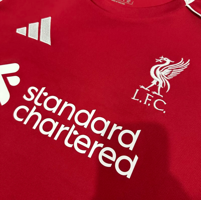 2025/2026 Liverpool Home Football Shirt (Fans)