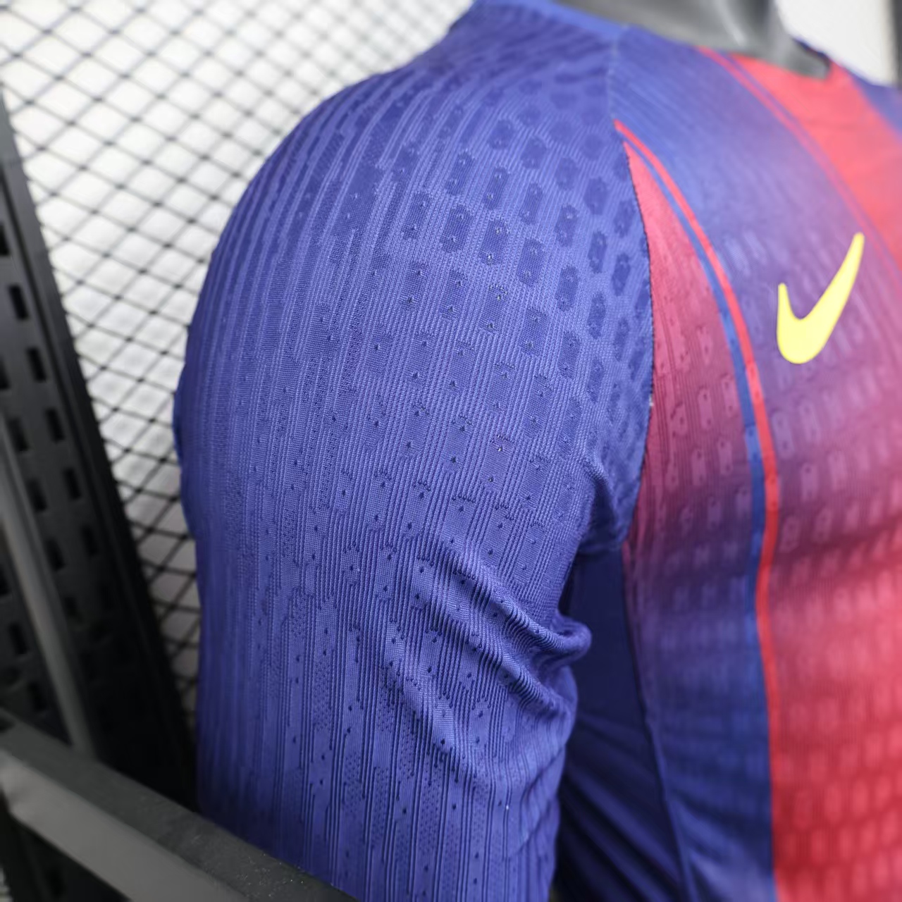 2025/2026 Barcelona Home Long Sleeve Football Jersey（Player）