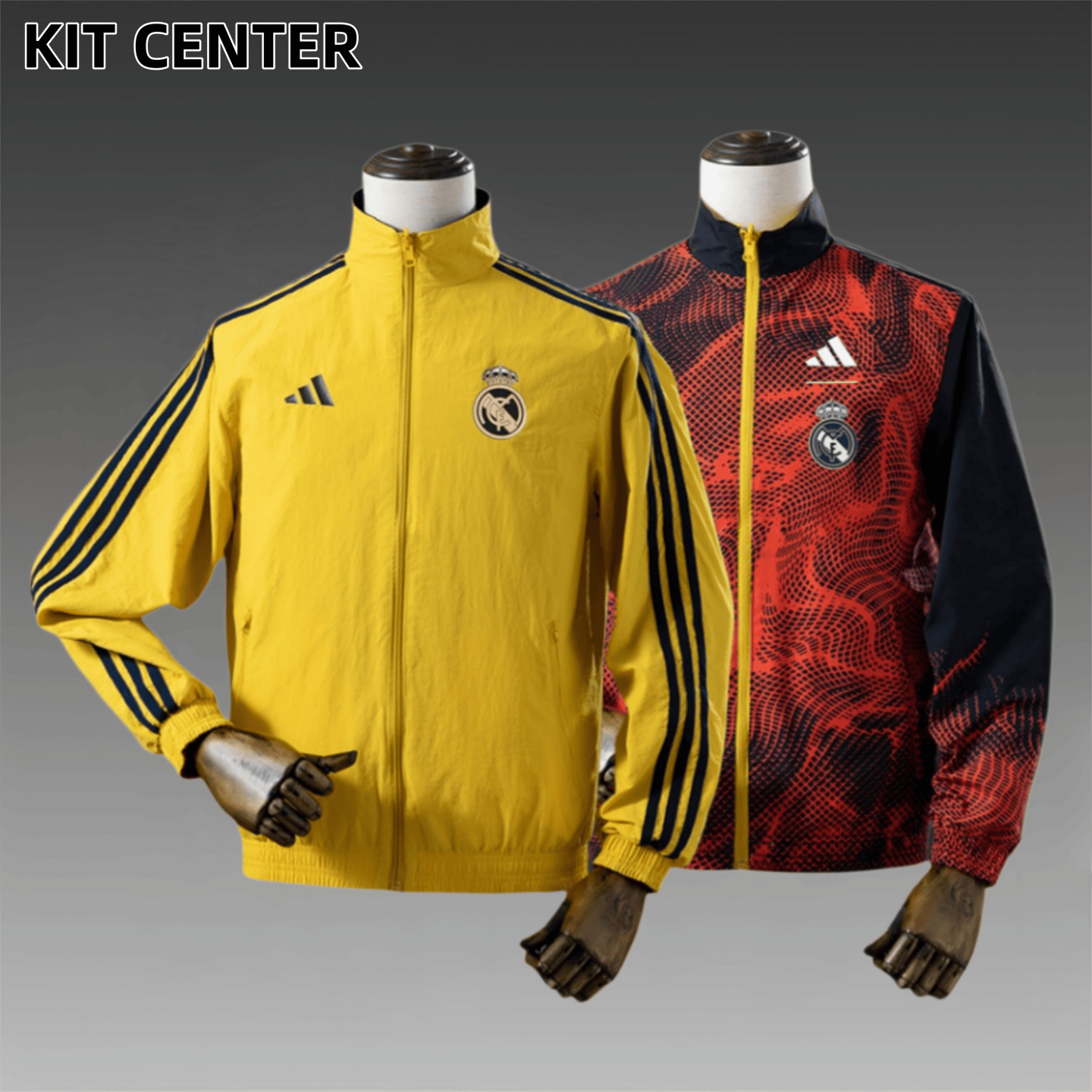 2024/2025 Real Madrid double-sided windbreaker