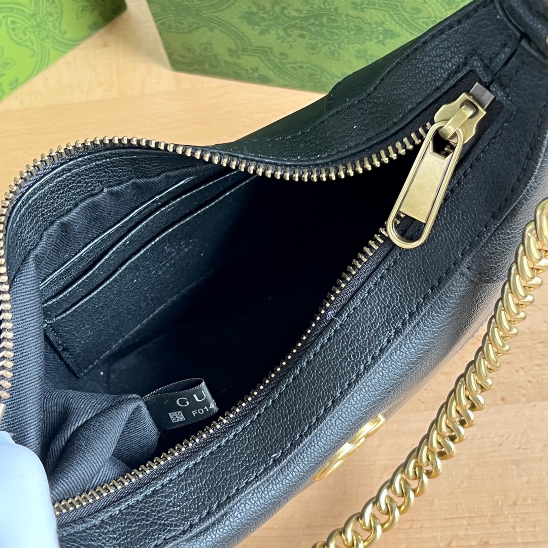 GUCCI Aphrodite Shoulder Bag Leather Small