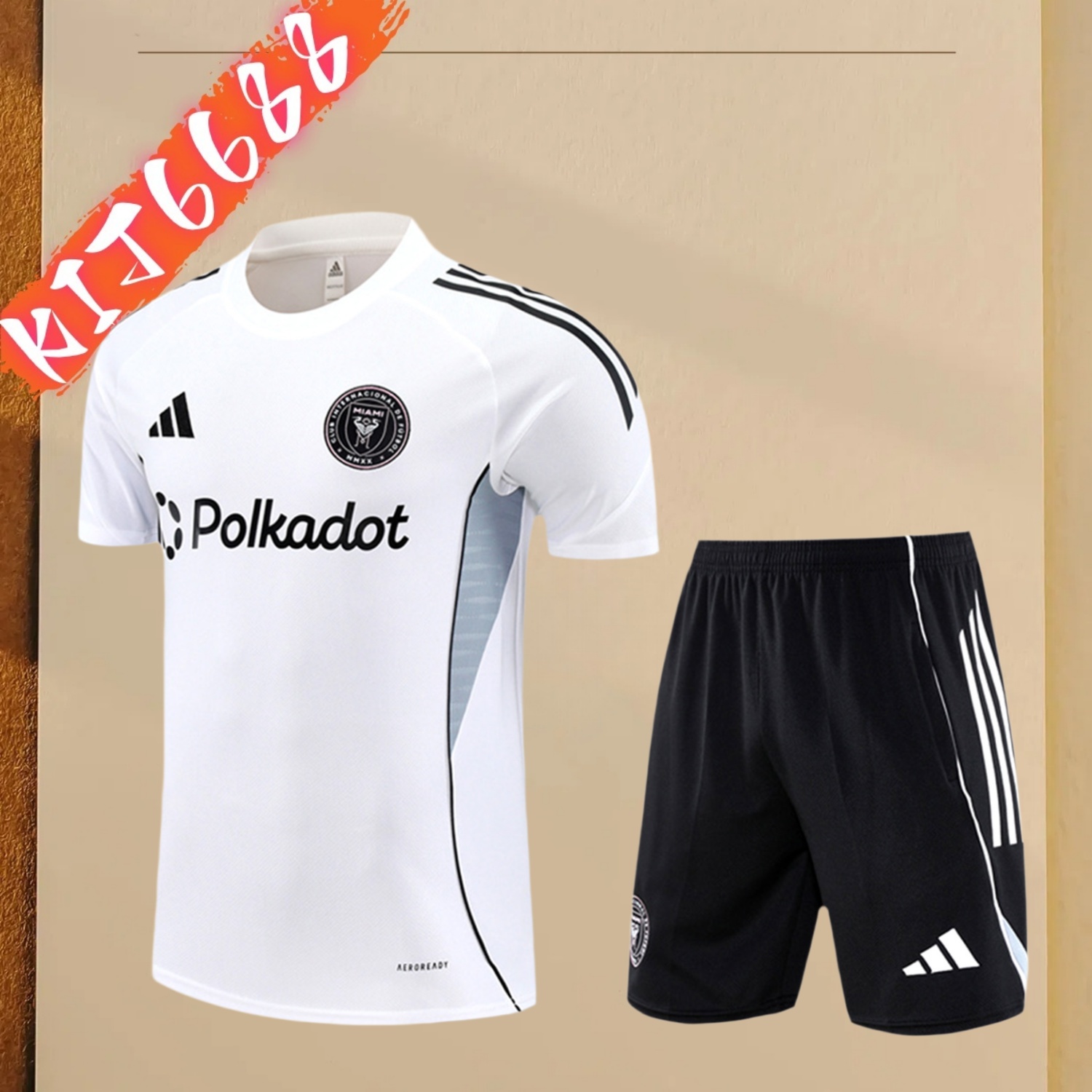 2025/2026 Miami Short Sleeve Training Jersey for Kids (Kids Kit)