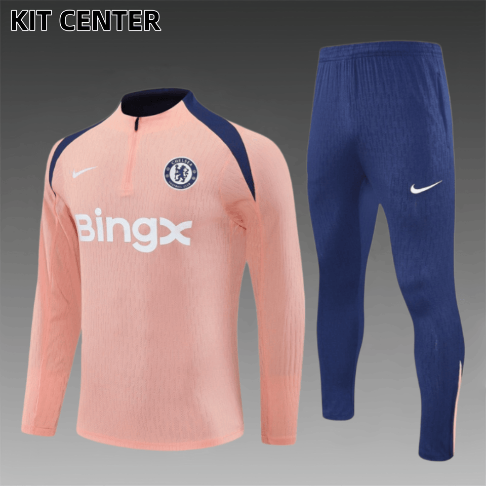 25/26 Chelsea Half Pull Training Suit (Adult and Children's Set)