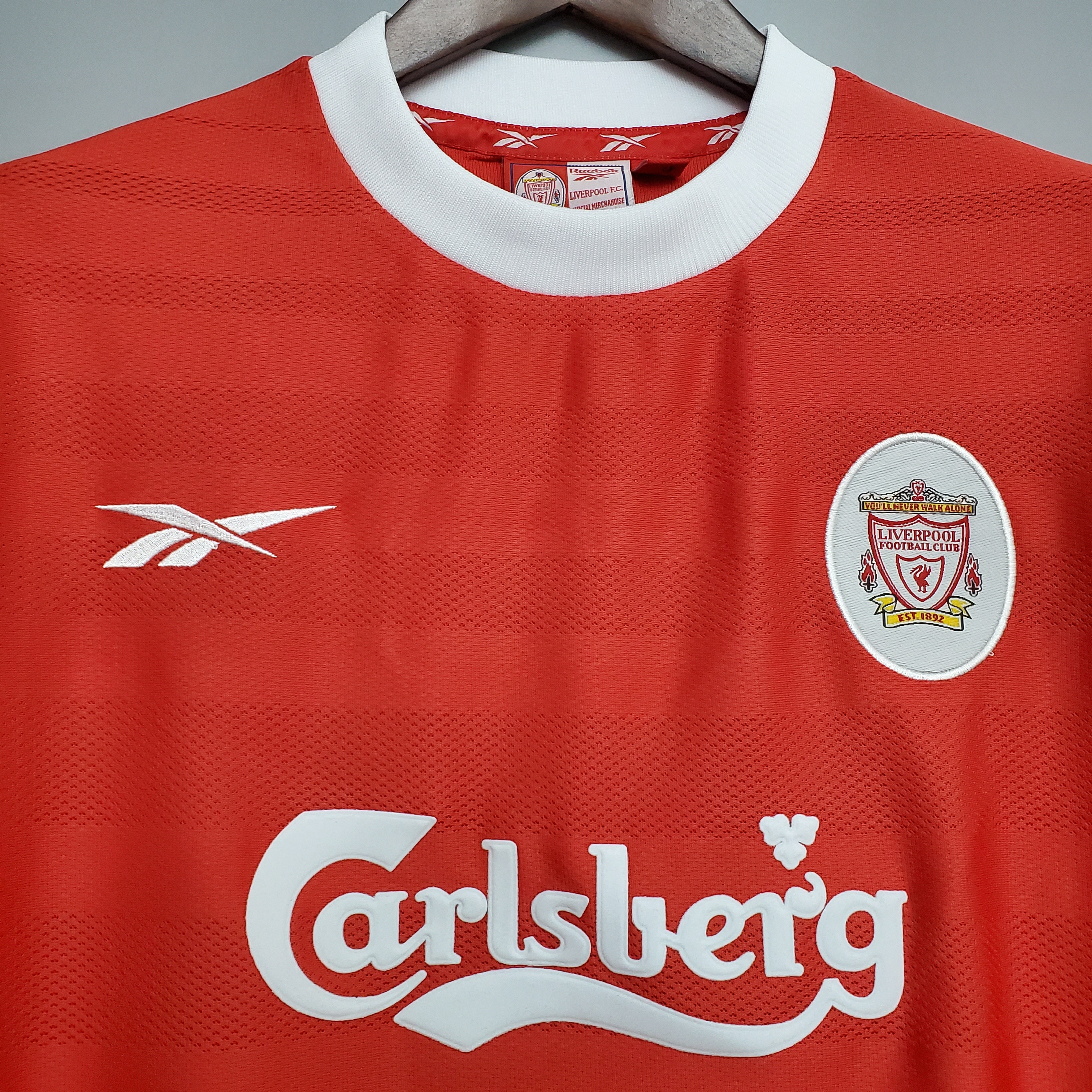 1998 Liverpool Retro Home Football Shirt