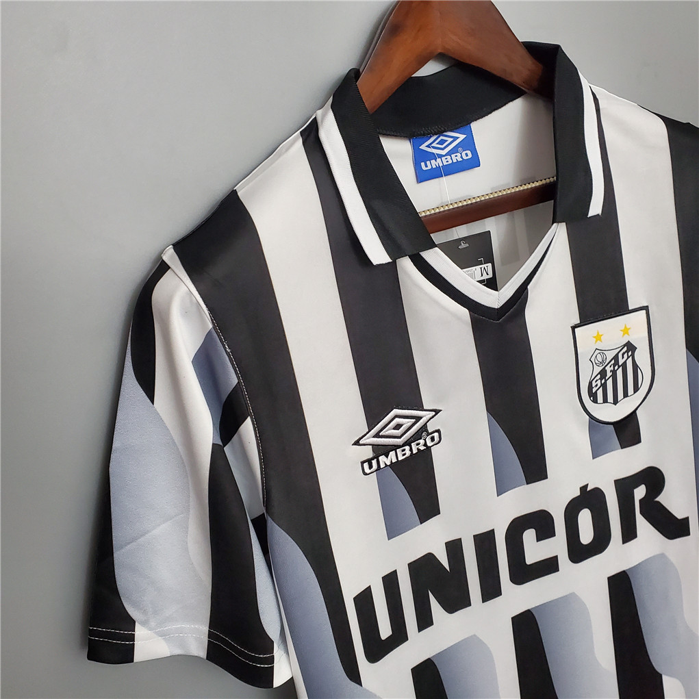 1998 Santos Home Retro Football Shirt (Retro)
