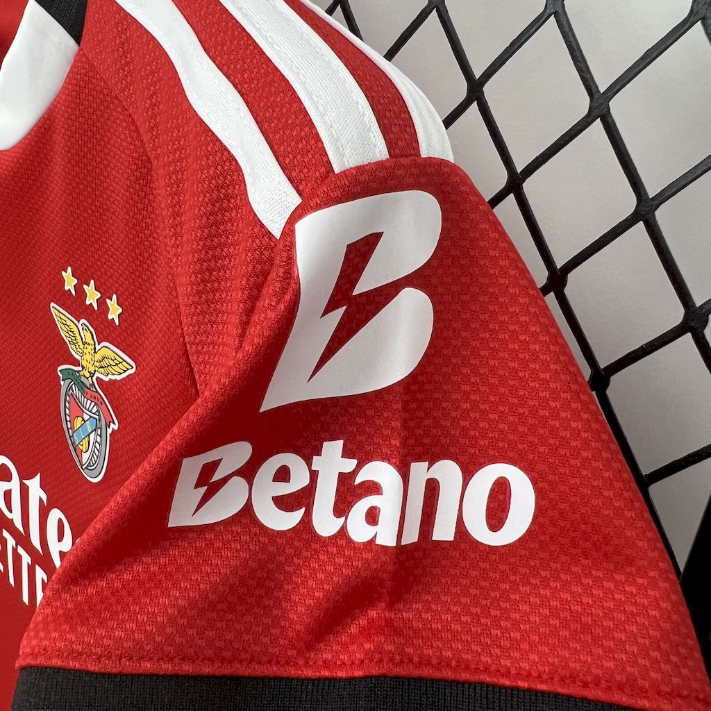 2025/2026 Benfica Football Club Home Football Shirt（Kids Kit socks）