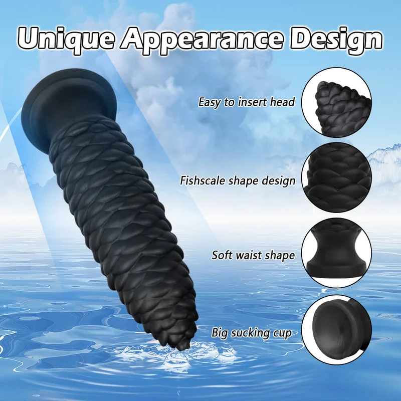 Pinecone Ⅱ - Silicone Huge Butt Plug