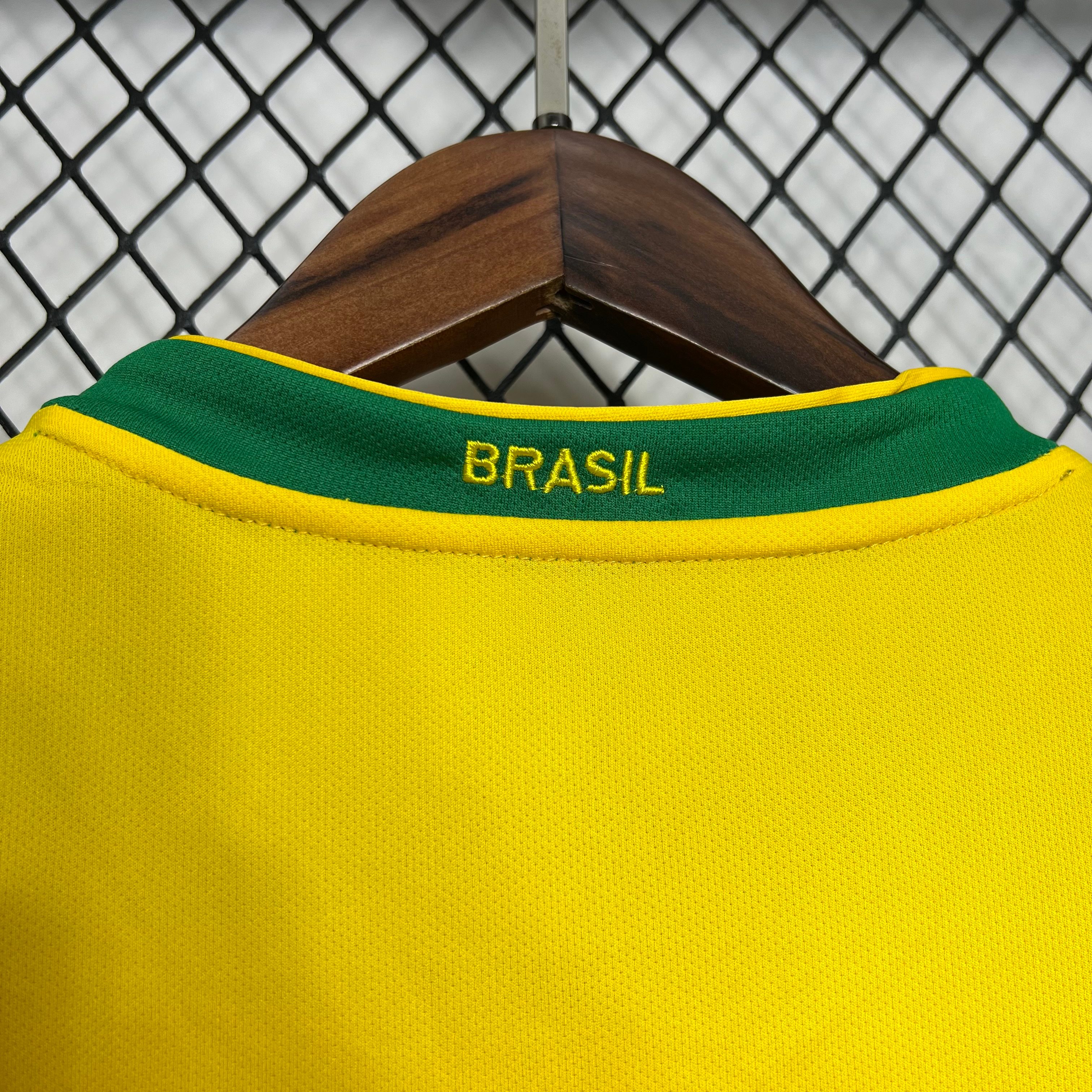 2006 Brazil Home Retro Football Shirt