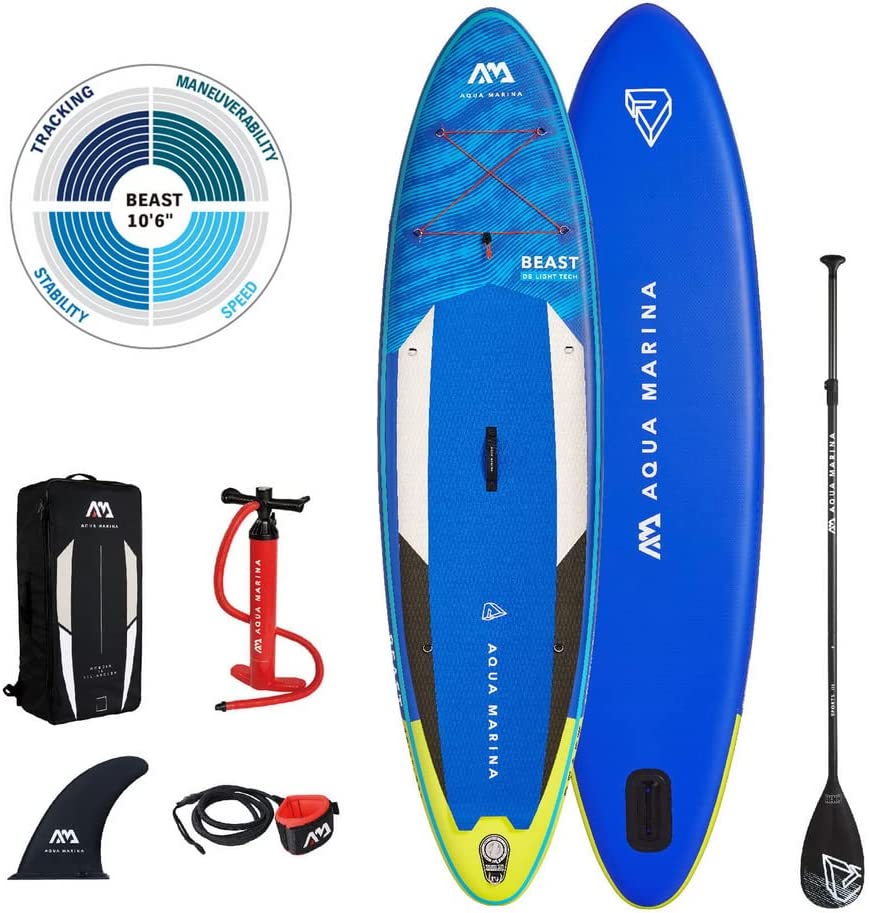Stand Up Paddle Board - BEAST 10'6 - Inflatable SUP Package