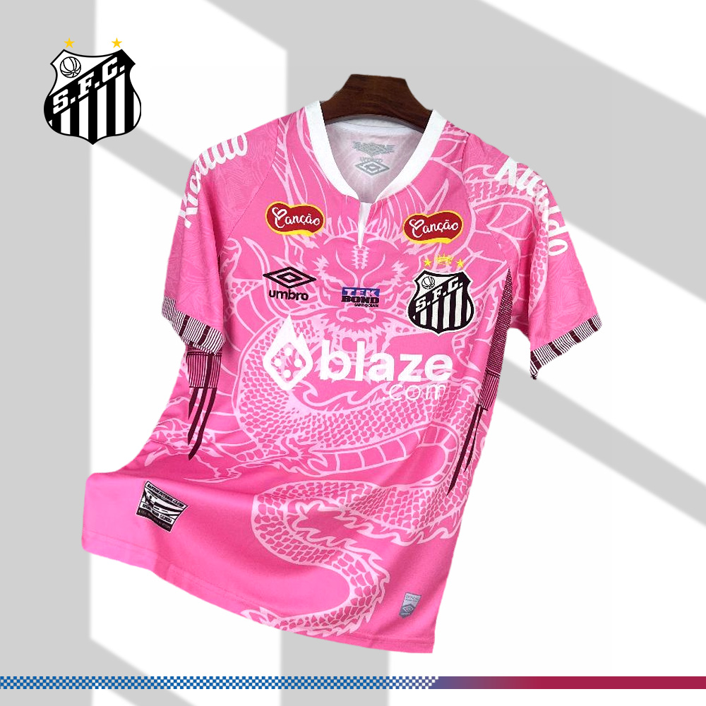 2025/2026 Santos Dragon Rose Special Edition Football Shirt (Fan Edition)