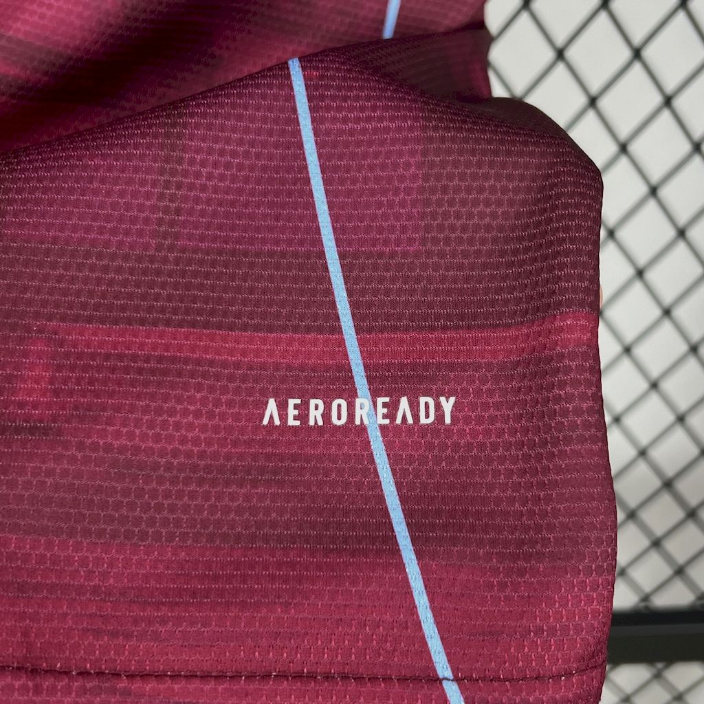 2025/2026 Aston Villa Home Football Shirt （Fans）