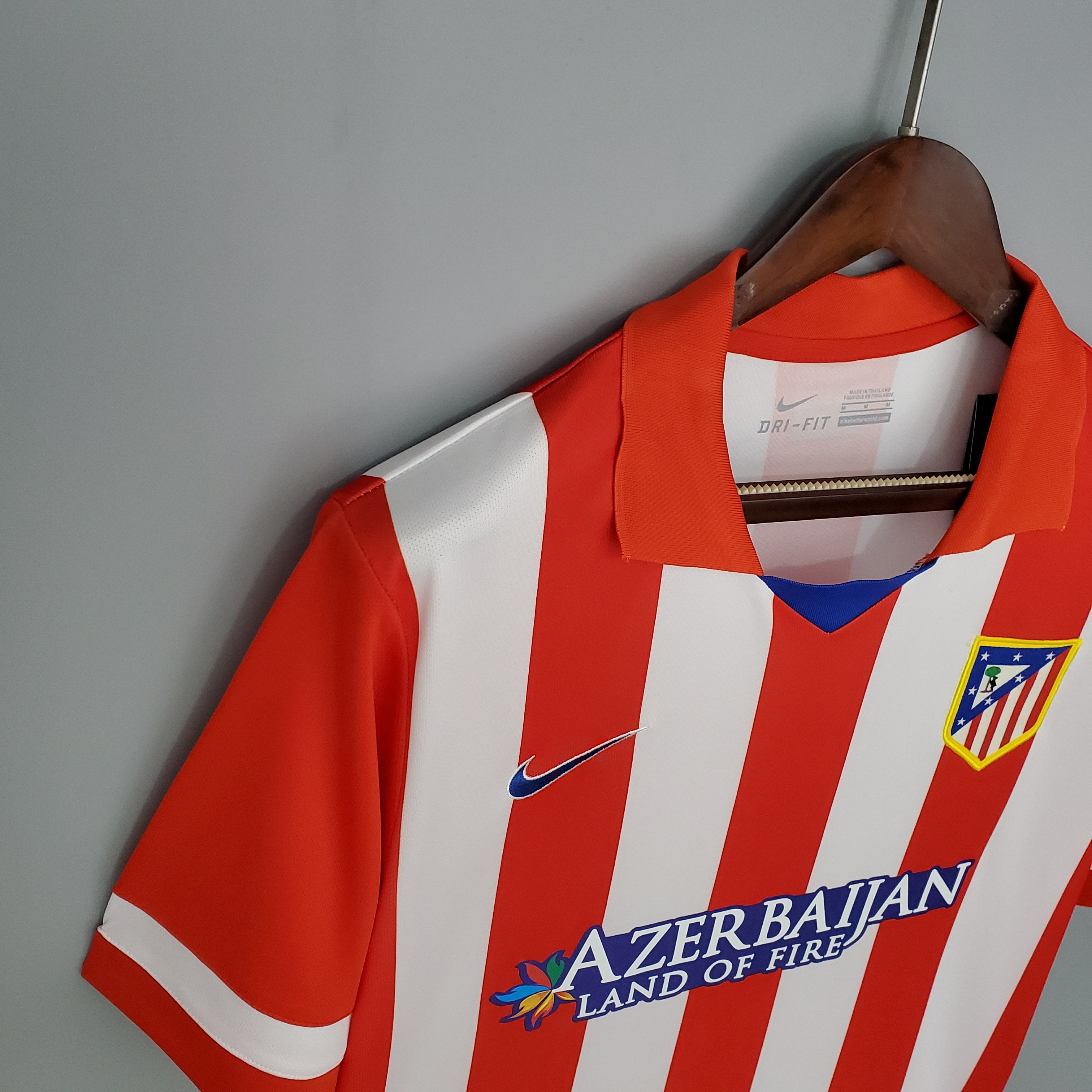 2013/2014 Atletico Madrid Home Retro Football Shirt
