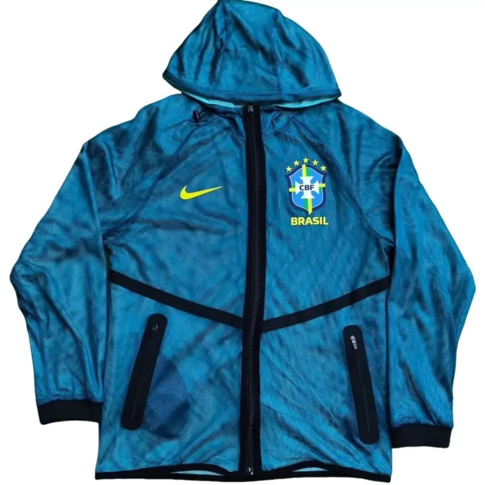 2026-27 Brazil Hooded Windbreaker