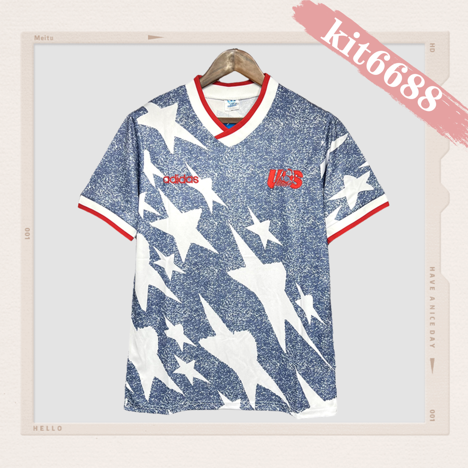 1994 USA Away Retro Football Shirt （Retro）