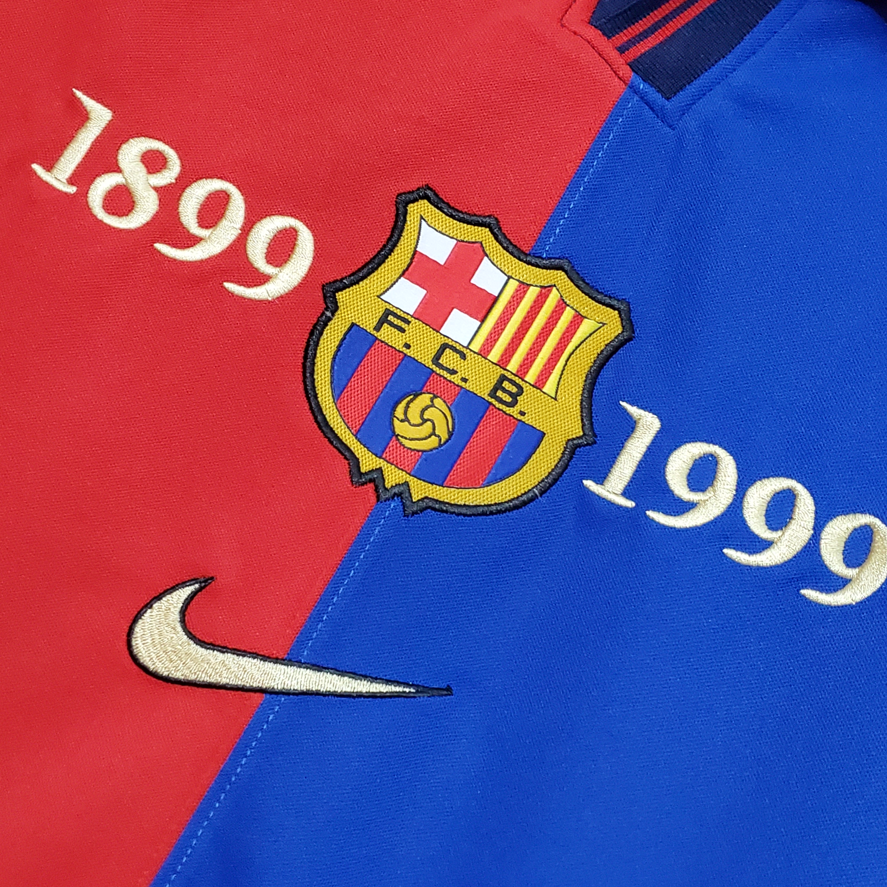 1899/1999 Barcelona 100th Anniversary Retro Home Jersey