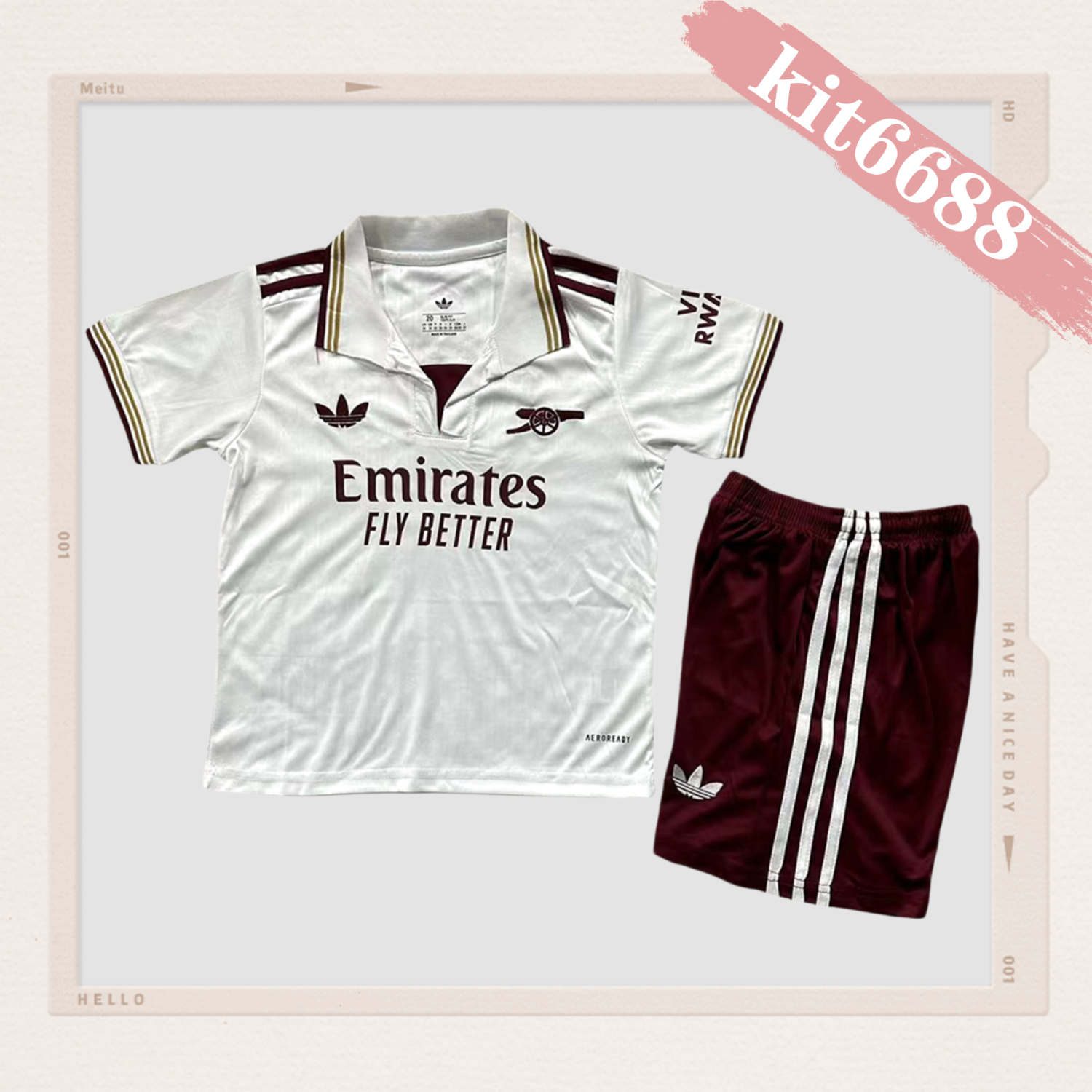 2025/2026 Arsenal FC Third Football Shirt (Kid's Kit socks)