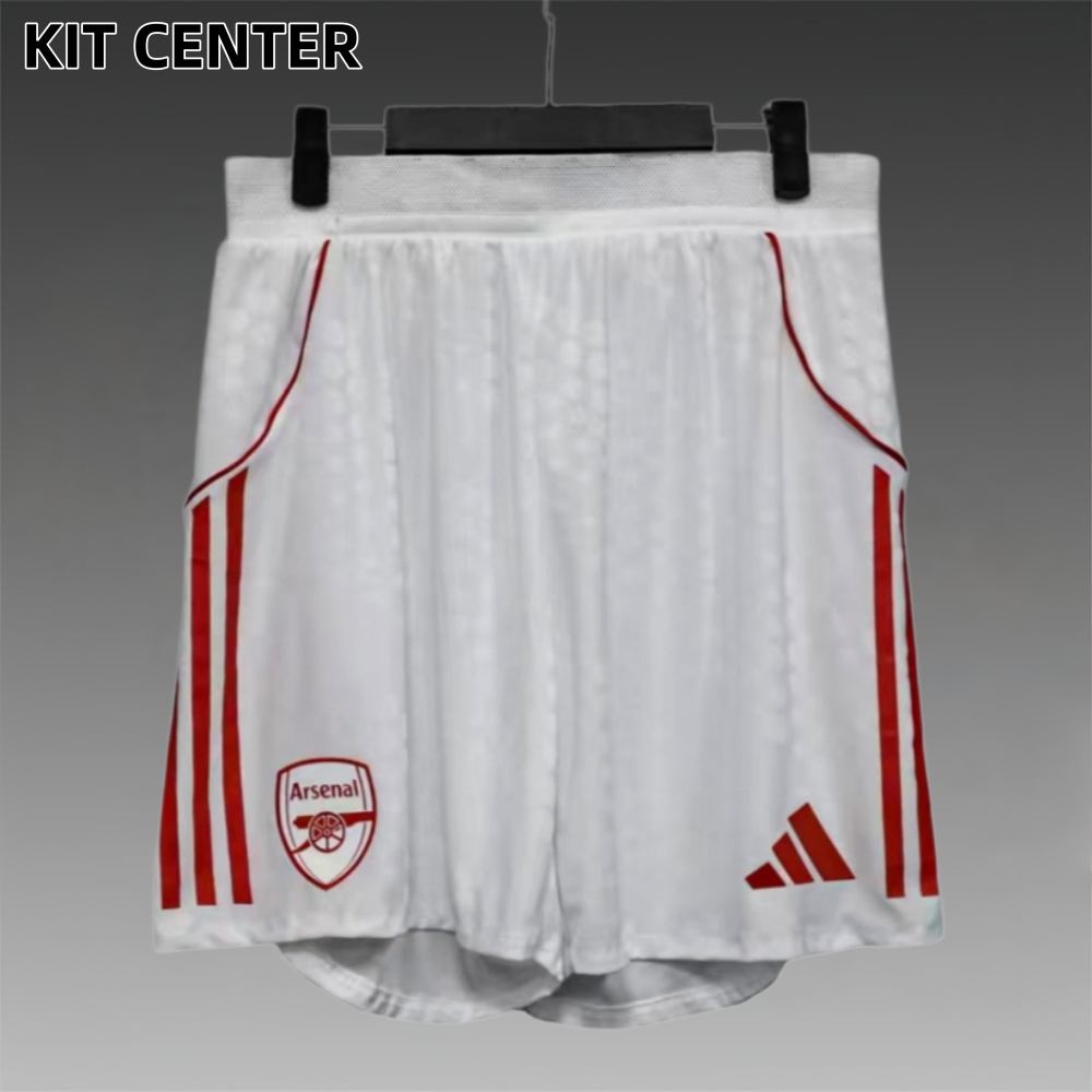 2025/2026 Arsenal Home Player Edition Football Shorts