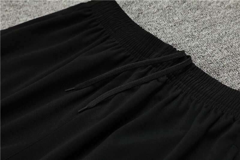 24/25 Liverpool Gray with black Half Zip Training Kit (Adult Kids Kit)