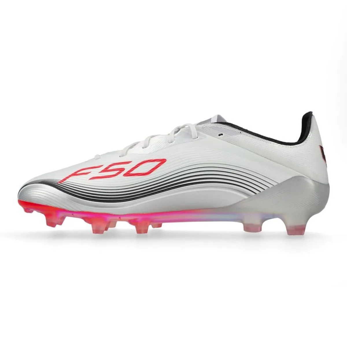 F50 Messi Elite FG Prestig10 - Footwear WhiteLucid RedSilver Metallic