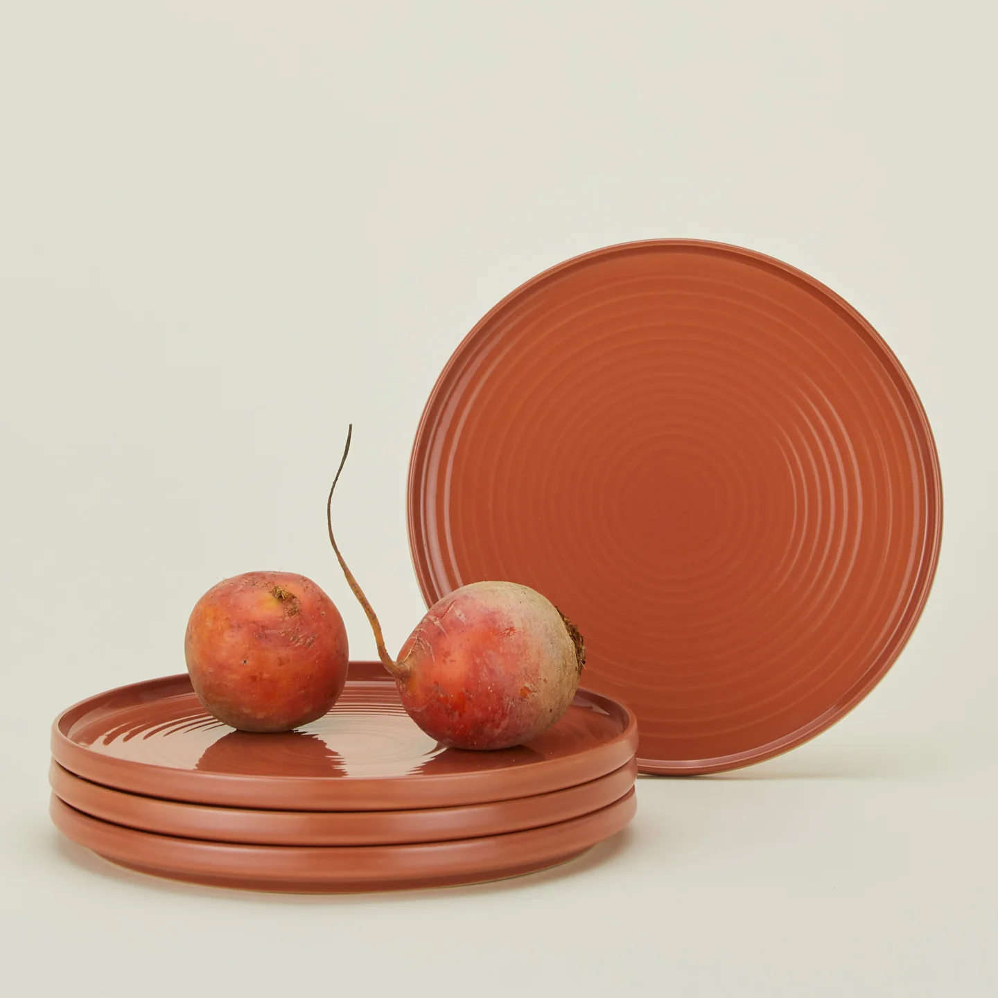Essential Dinner Plate, Set of 4 - Terracotta