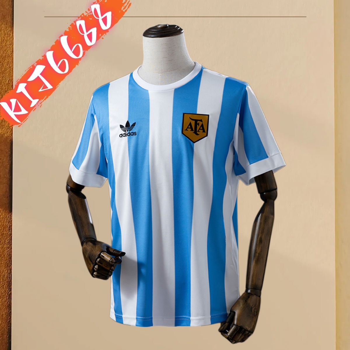 1978 Argentina Home Retro Football Shirt