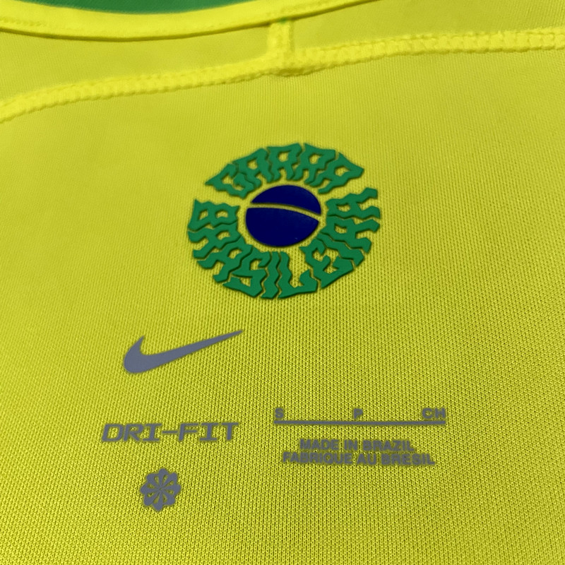 2022/2023 Brazil Home Football Shirt (Fan Edition)