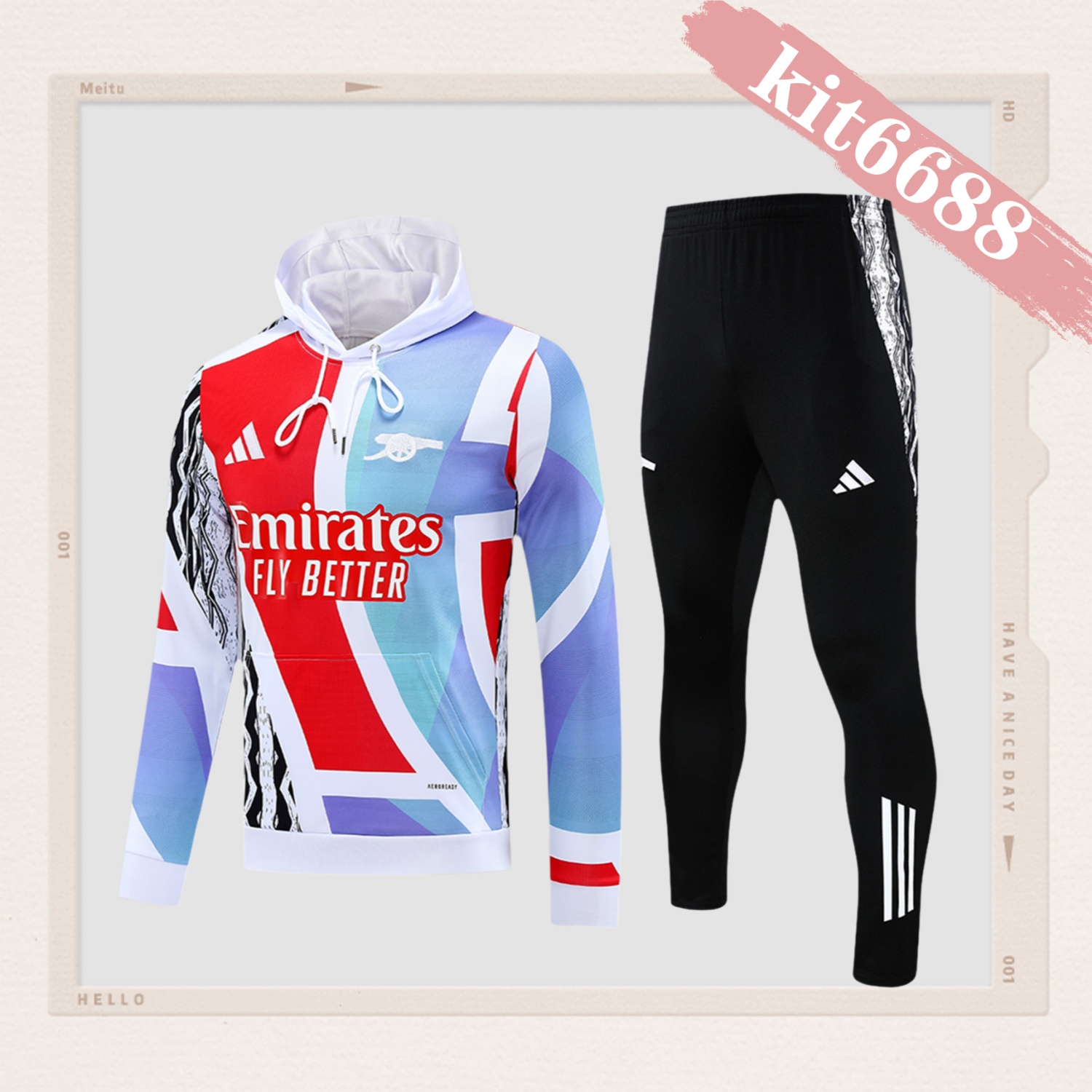 2025/2026 Arsenal Adult Long Sleeve Hood Kit