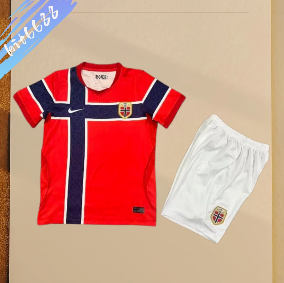 2026 Norway home football shirt (Kids Kit socks )