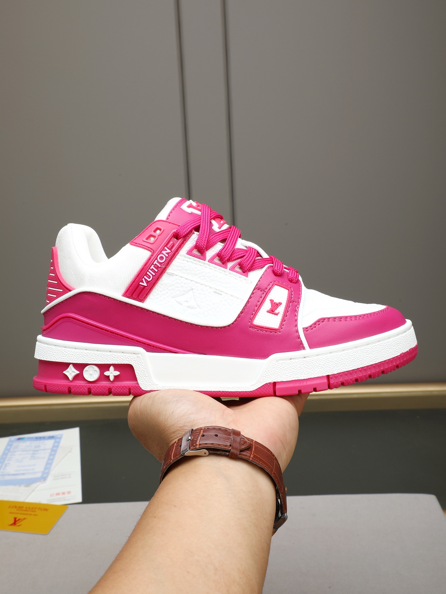 LV Louis vuitton Trainer Sneaker Low Virgil Abloh Monogram