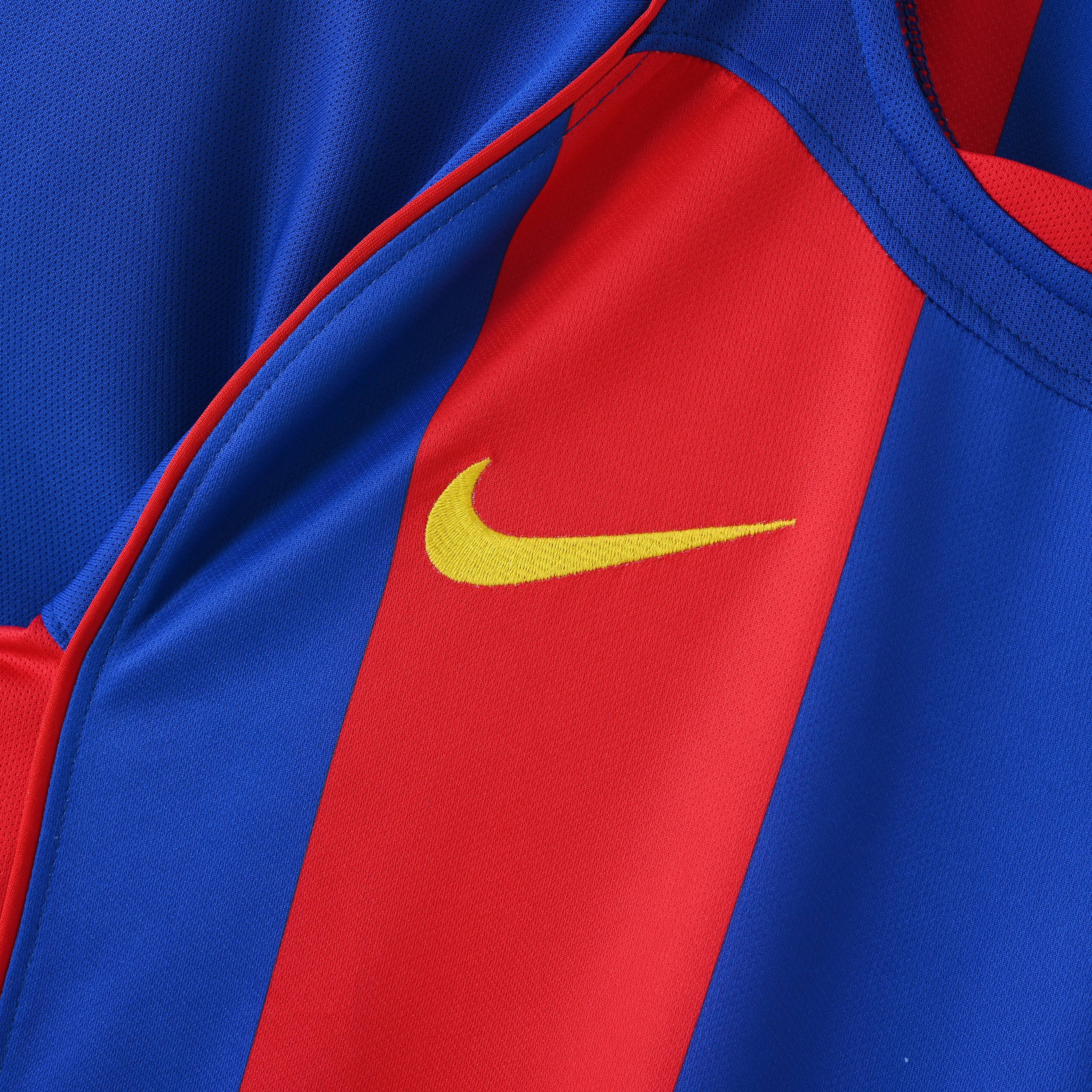 2004/2005 Barcelona Home Retro Football Shirt
