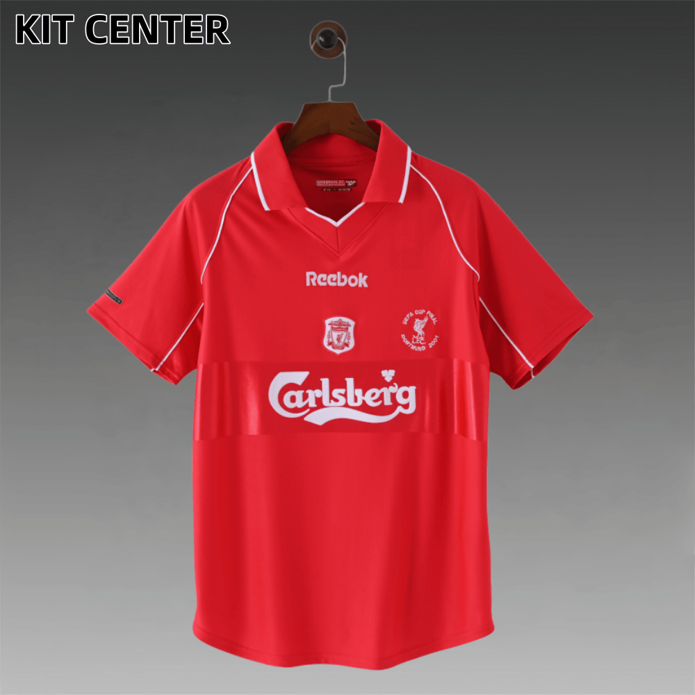 00/01 Liverpool home Retro Football Shirt