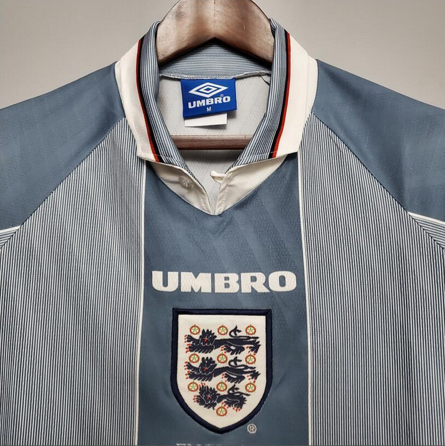 1996  England Away  Retro Football Soccer jerseys