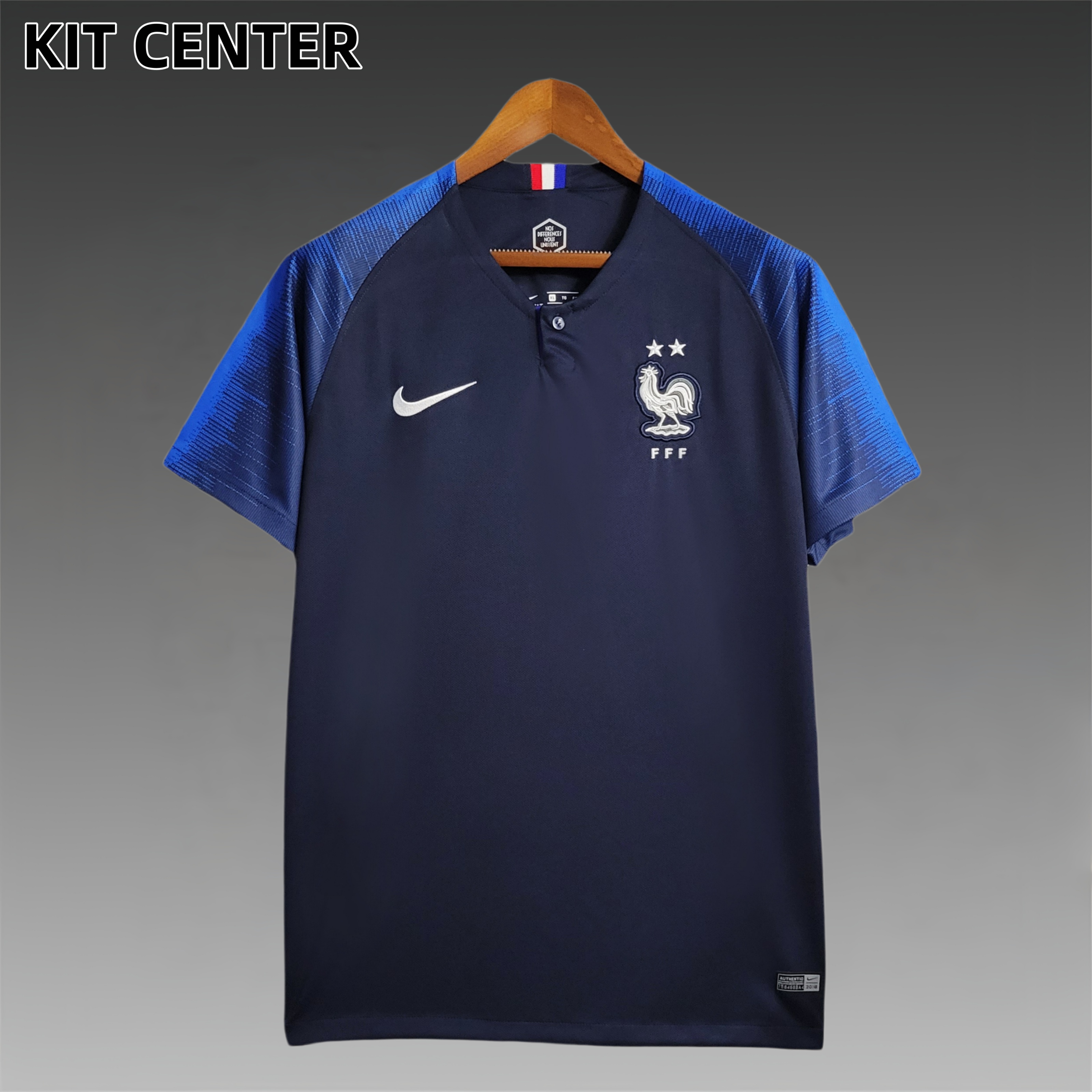 2018 France home  Retro Football Shirt
