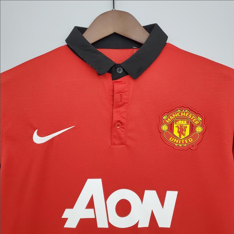 13/14 Manchester United home retro football jersey