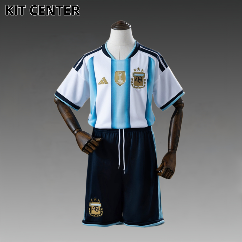 2026 Argentina Home Football Shirt (Adult Kids Kit socks)