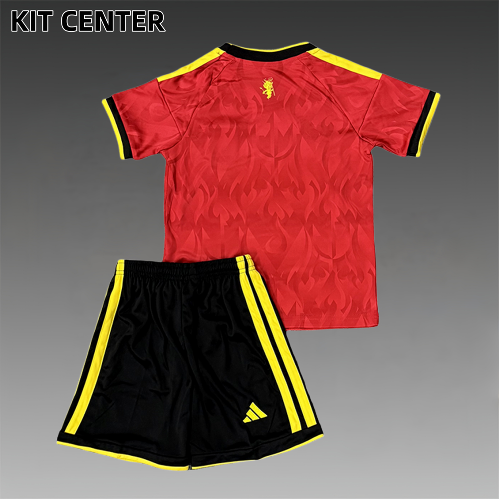 2026 Belgian Home Football Shirt (Adult Kids Kit socks)
