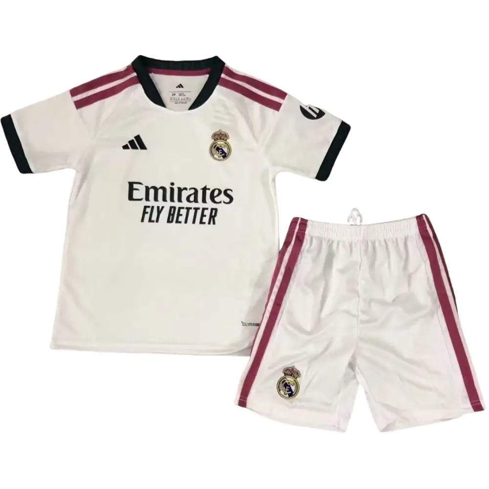 2026-27 Real Madrid Home Jersey Children's Set - Fans  Edition