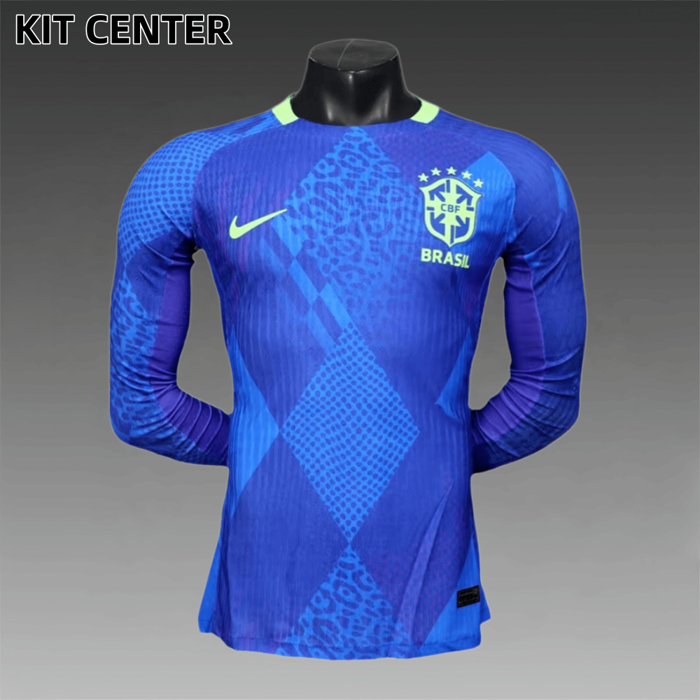 2025/2026 Brazil Special Edition Long Sleeve Football Shirt (Player Edition)