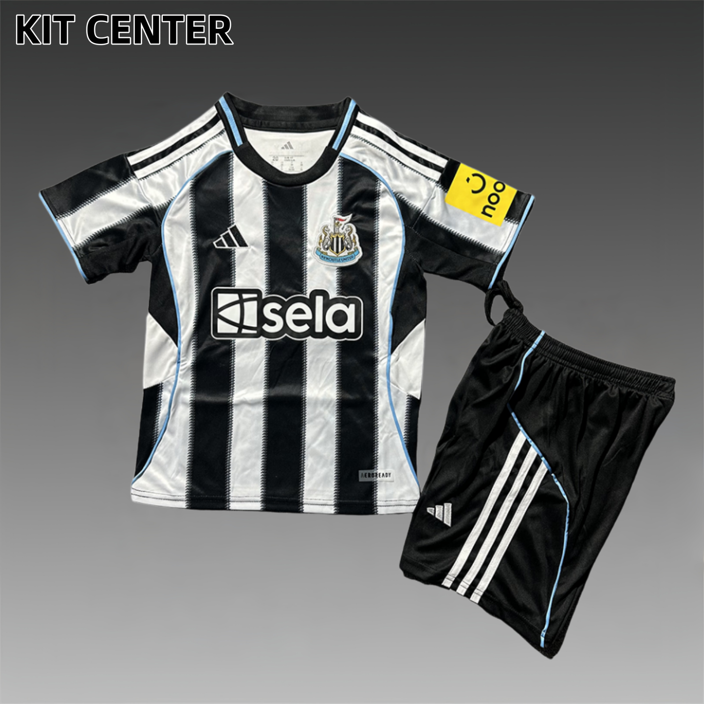 2025/2026 Newcastle United Home Football Shirt （Kids Kit socks）