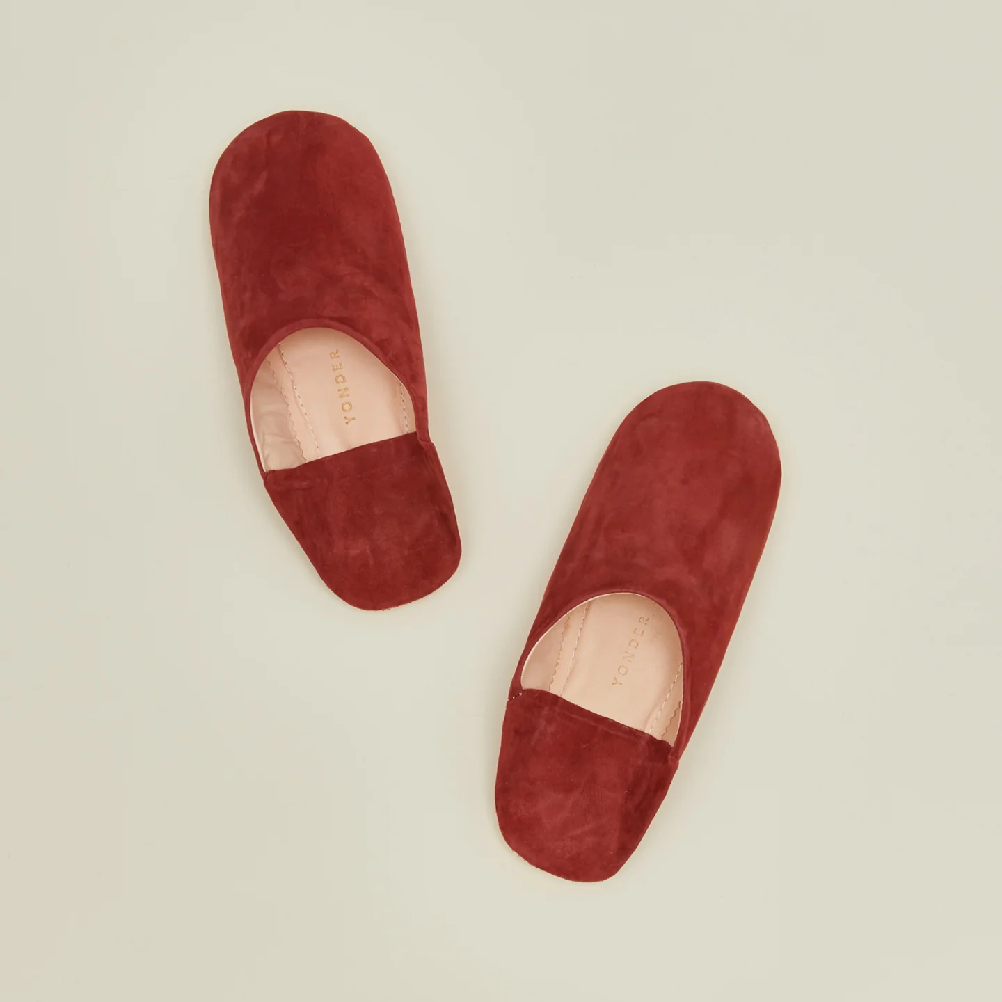 Handmade Suede Slippers - Cinnamon