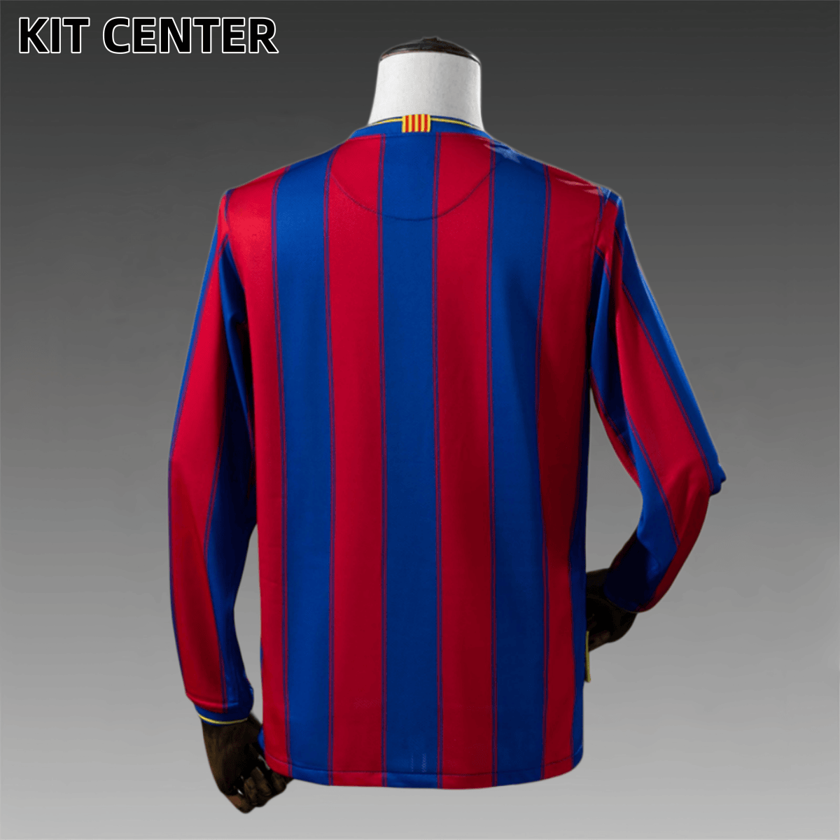 09/10 Barcelona  home long sleeves Retro Football Shirt