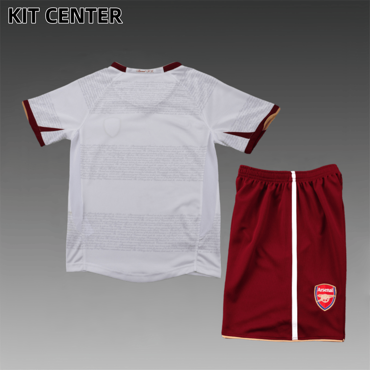 07/08 Arsenal Away Retro Football Shirt (Kids Kit)