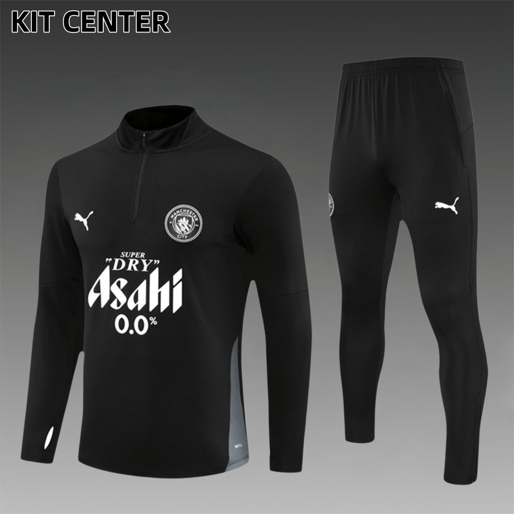 2025/2026 Manchester City Adult Half Zip Training Suit (Adult Kit)