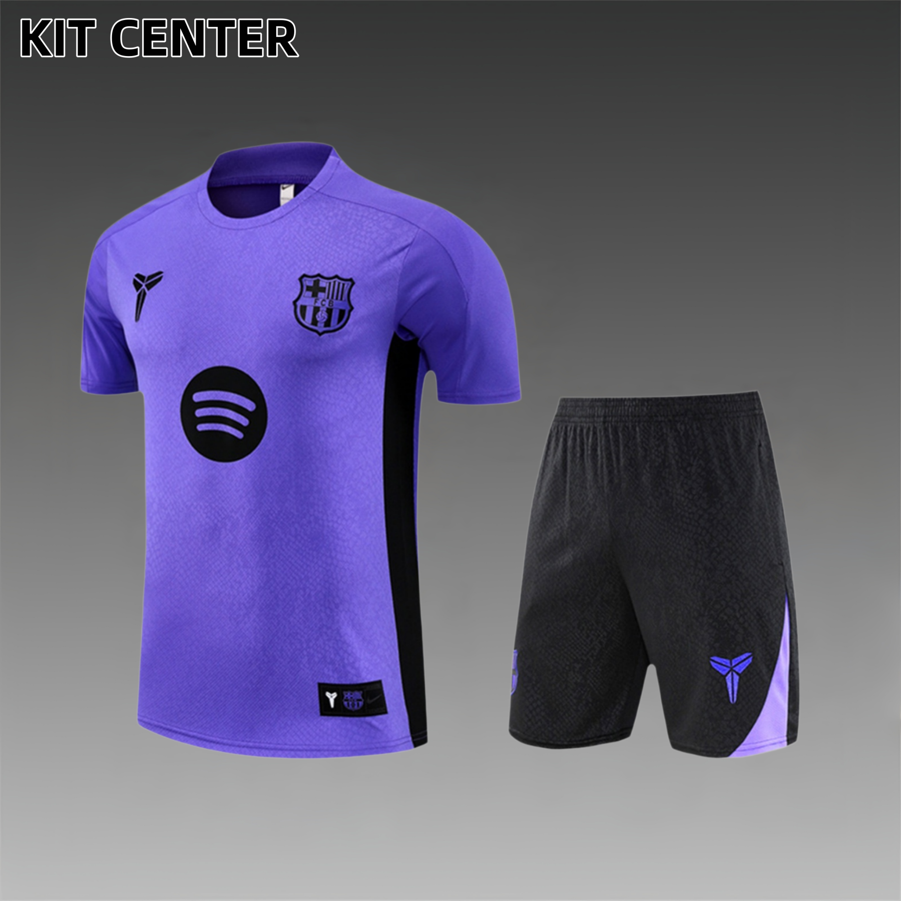 2025/2026 Barcelona adult short-sleeved training suit (adult kit)