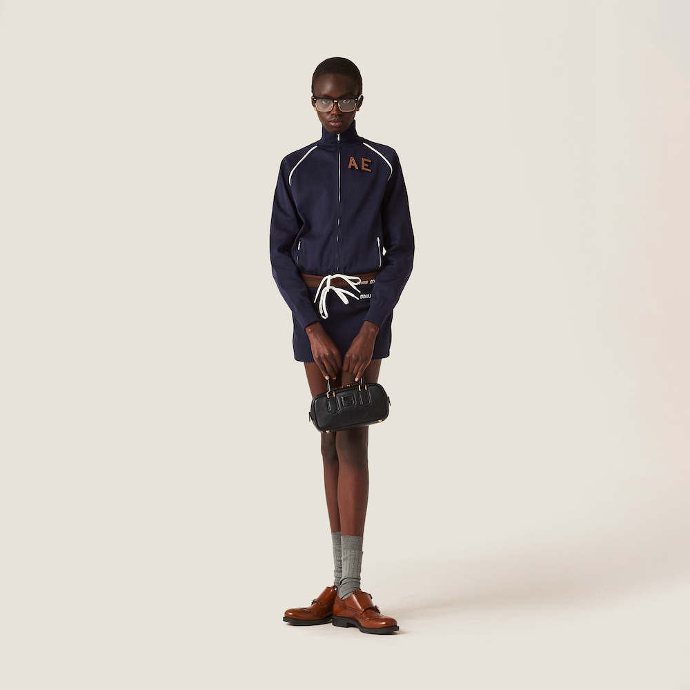 Technical yarn miniskirt