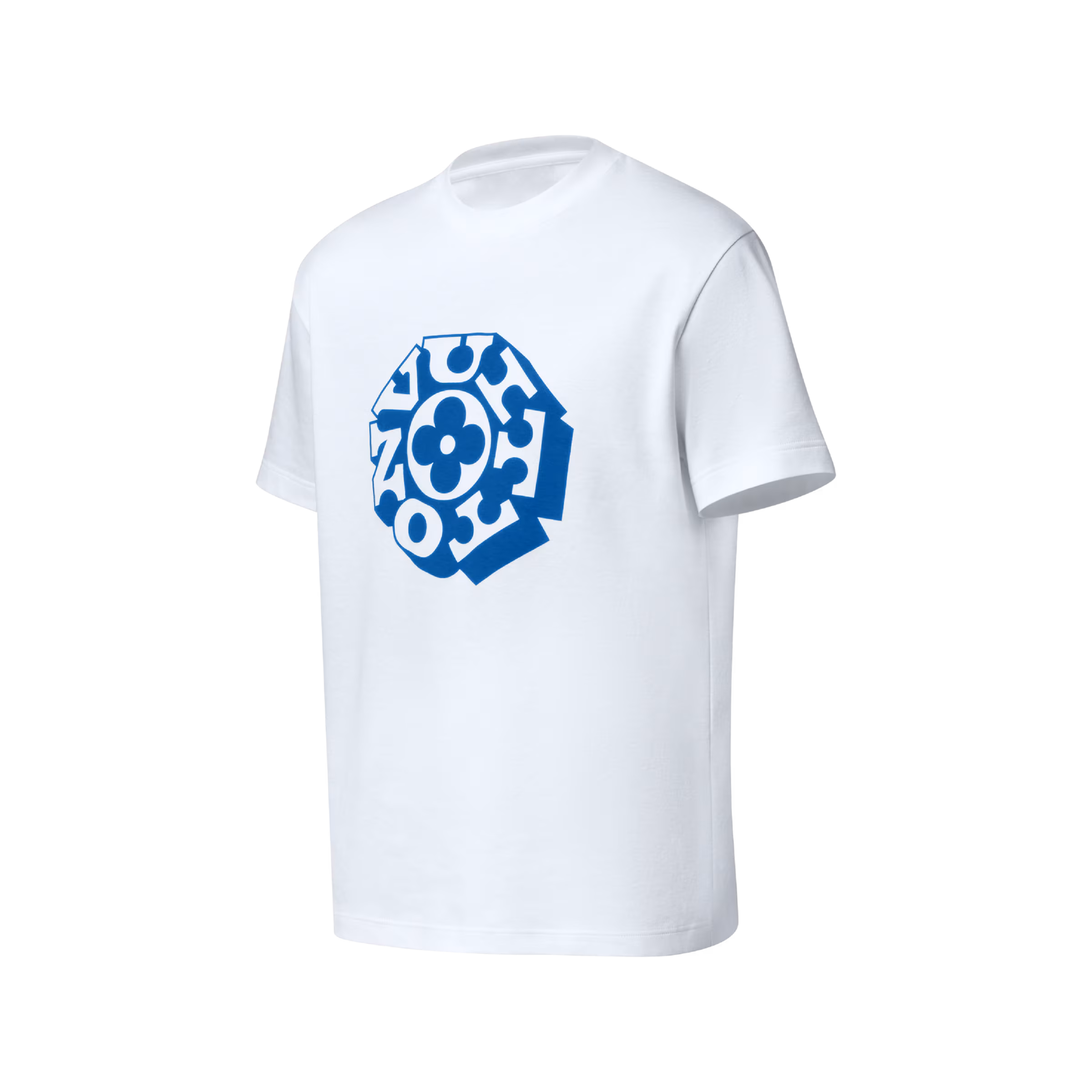 Tee-shirt à signature imprimée LV