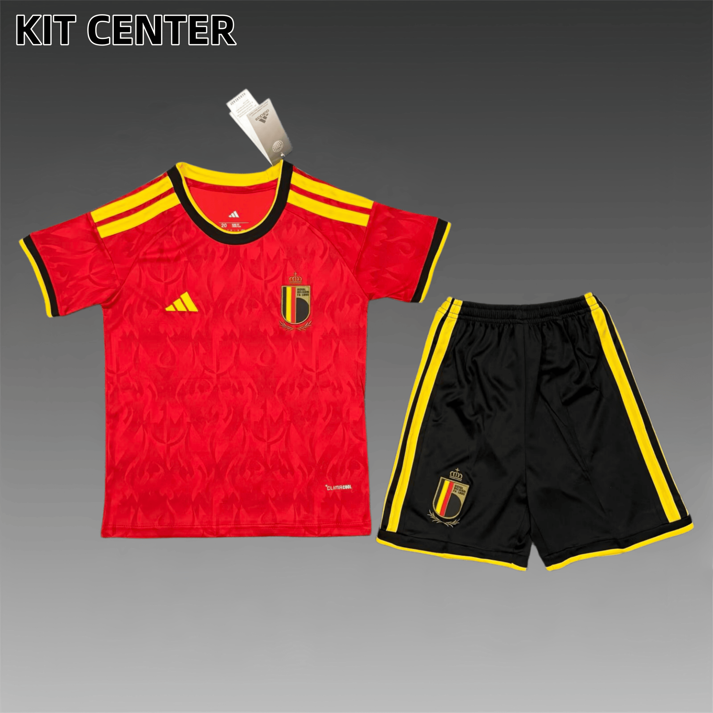 2026 Belgium Home Football Shirt (Adult Kids Kit socks)