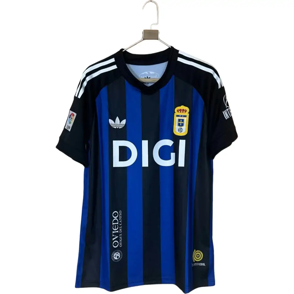 2025-26 Real Oviedo Special Retro Jersey - Fans Edition