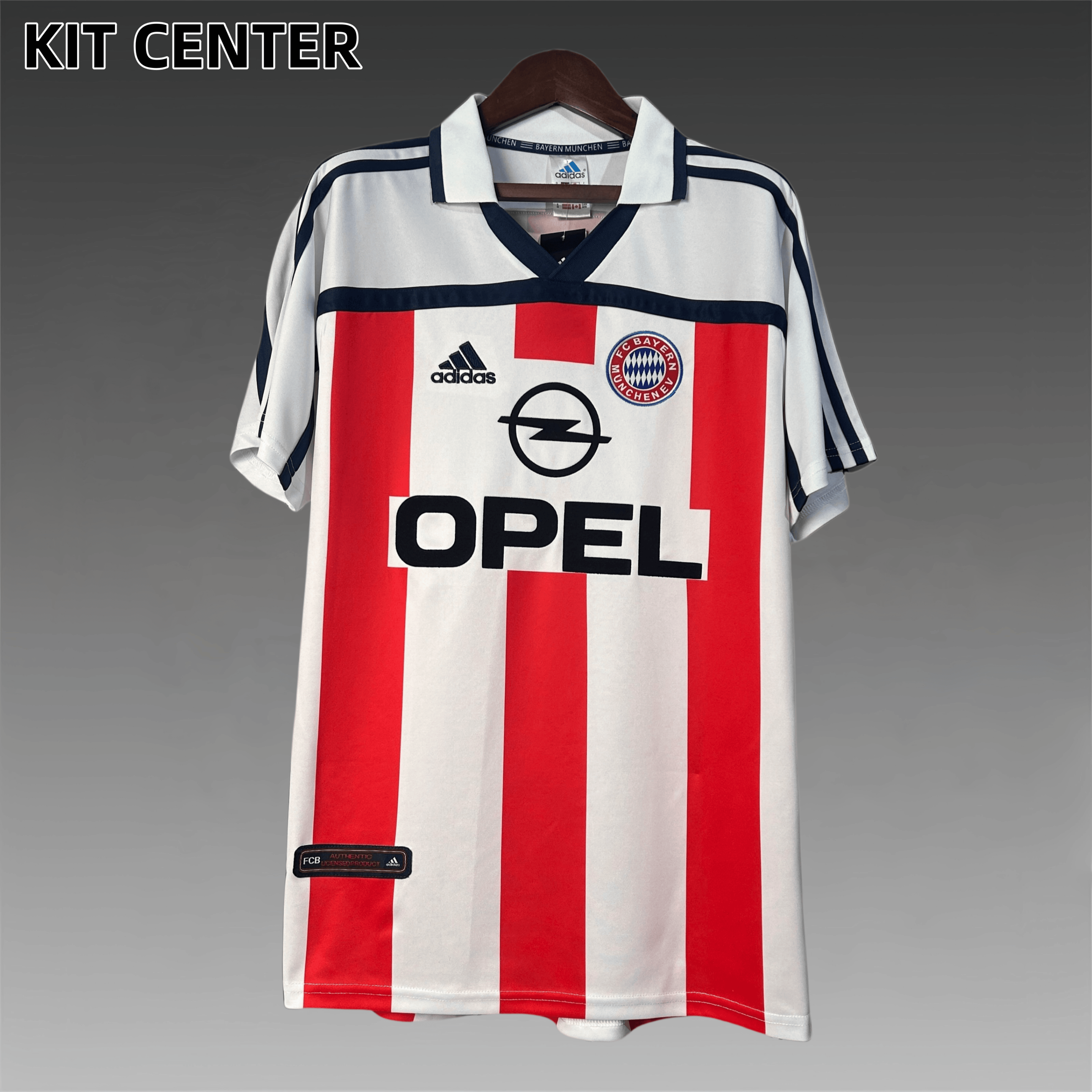 00/02 Bayern Munich Away Retro Football Shirt