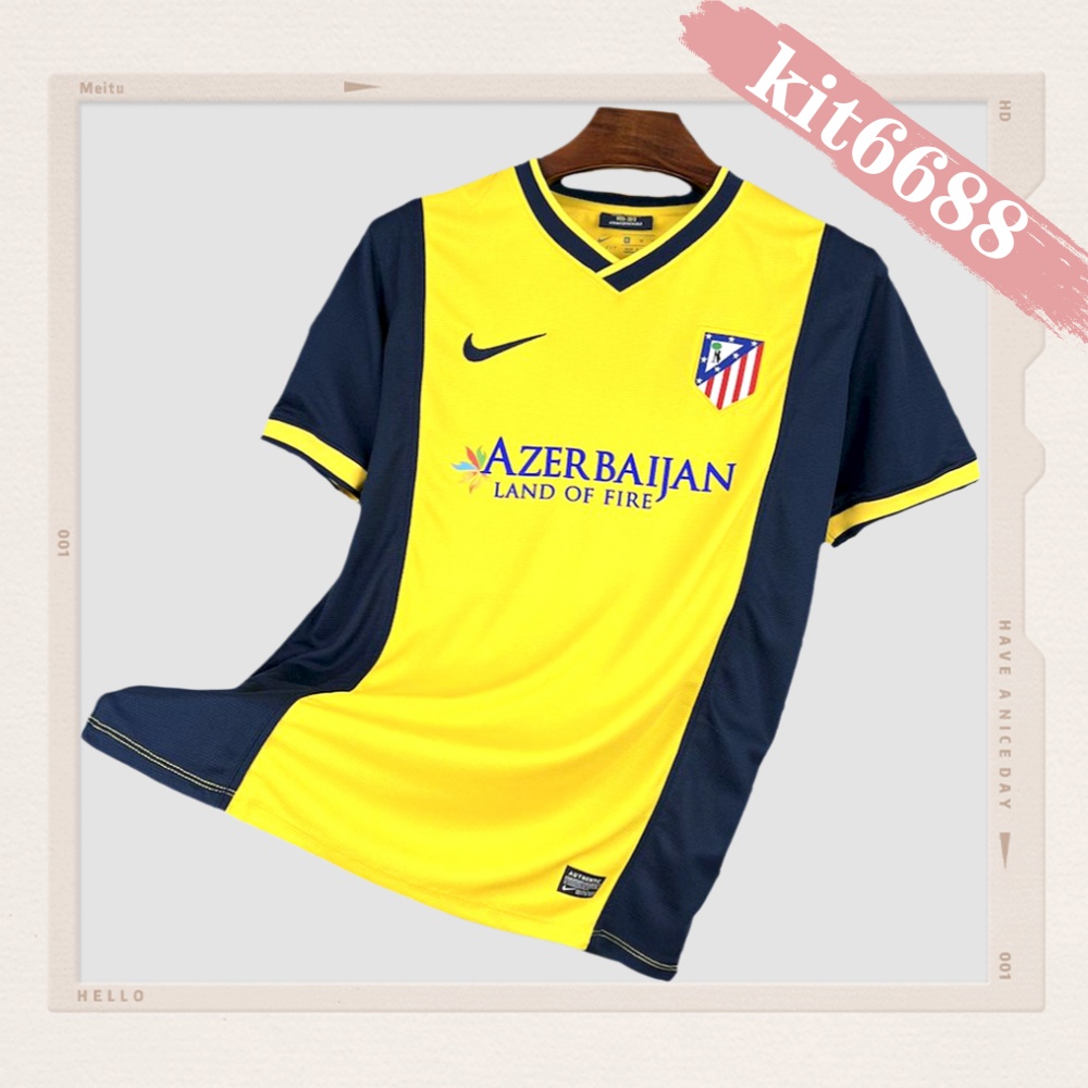2013/2014 Atletico Madrid Away Retro Football Shirt